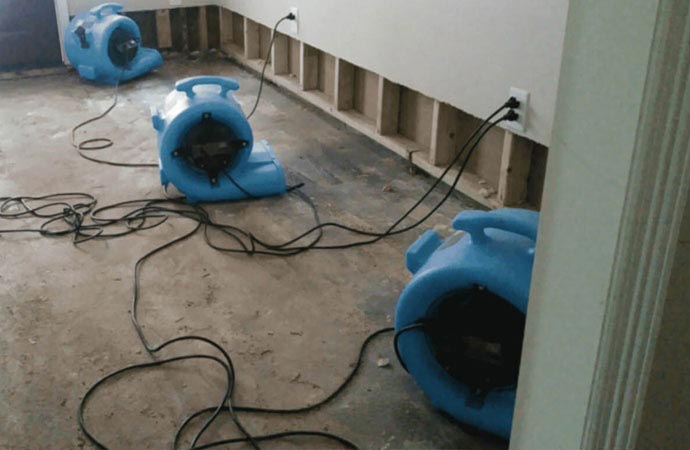 Emergency water removal equipment