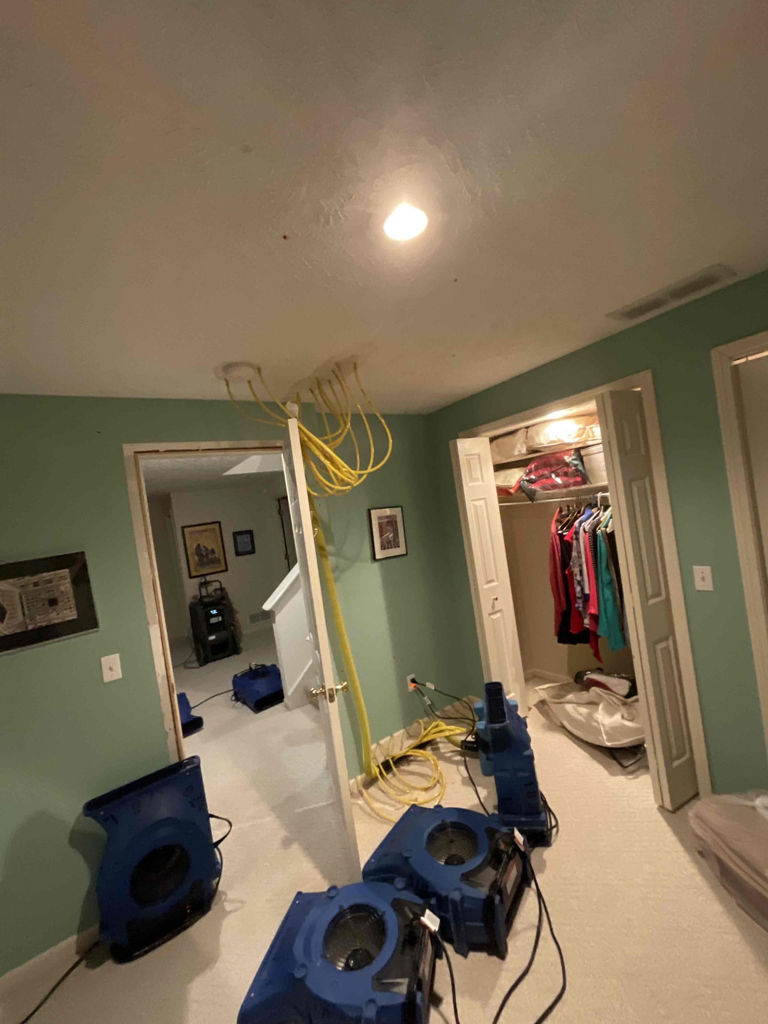 Drying of Ceiling