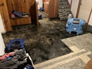 Drying-of-Basement-after-water-softner-leak