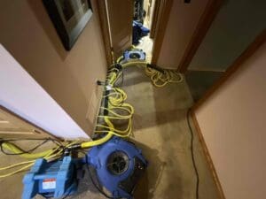 Drying-of-Basement-after-water-softner-leak