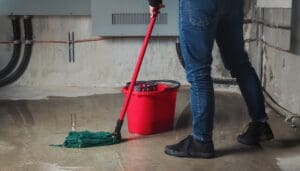 flood water damage cleanup