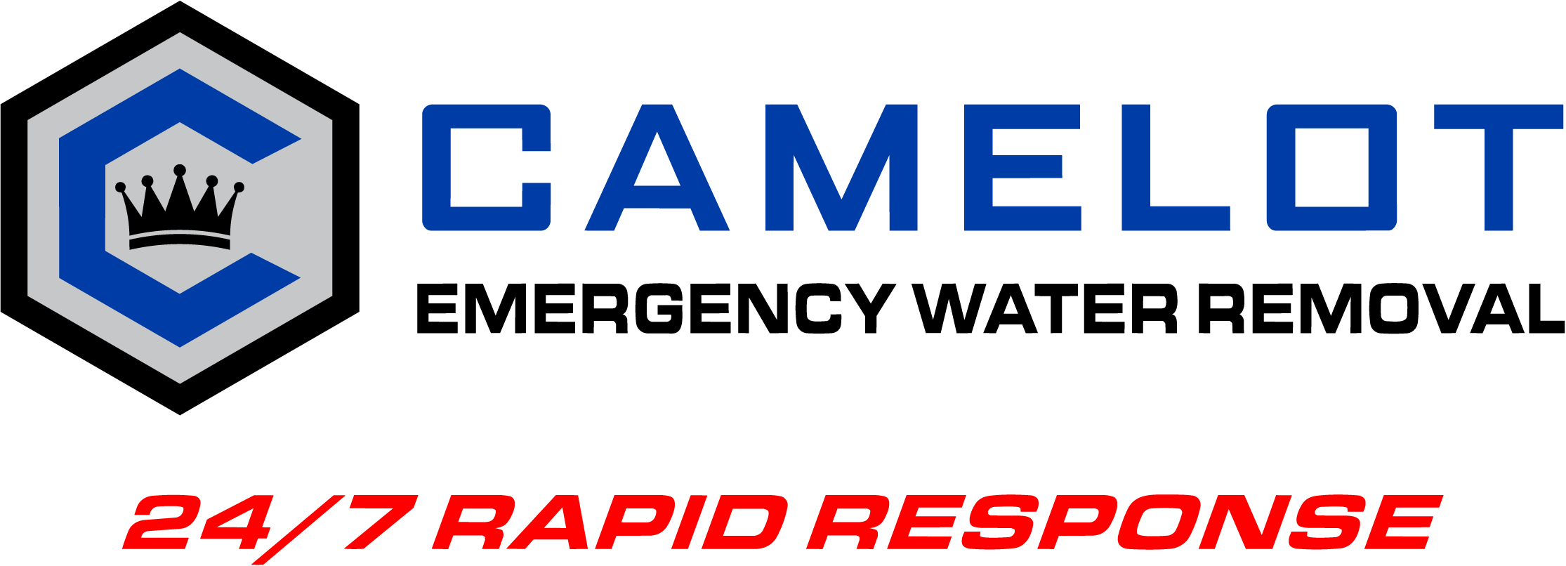 Camelot Emergency Water Removal Loga - 24/7 Rapid Response